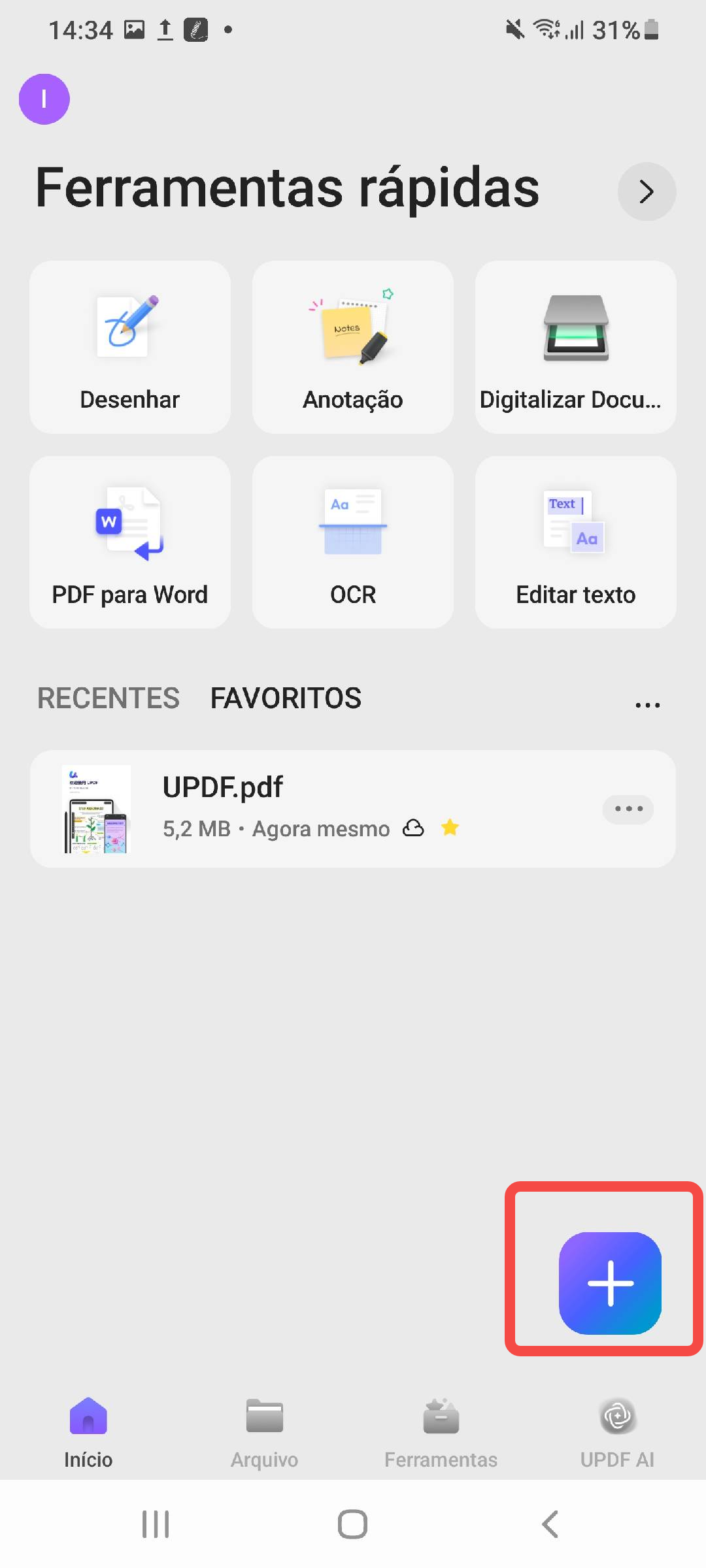 criar e gerenciar pastas