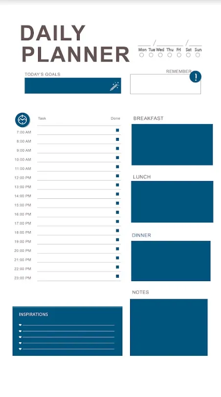 productivity planner