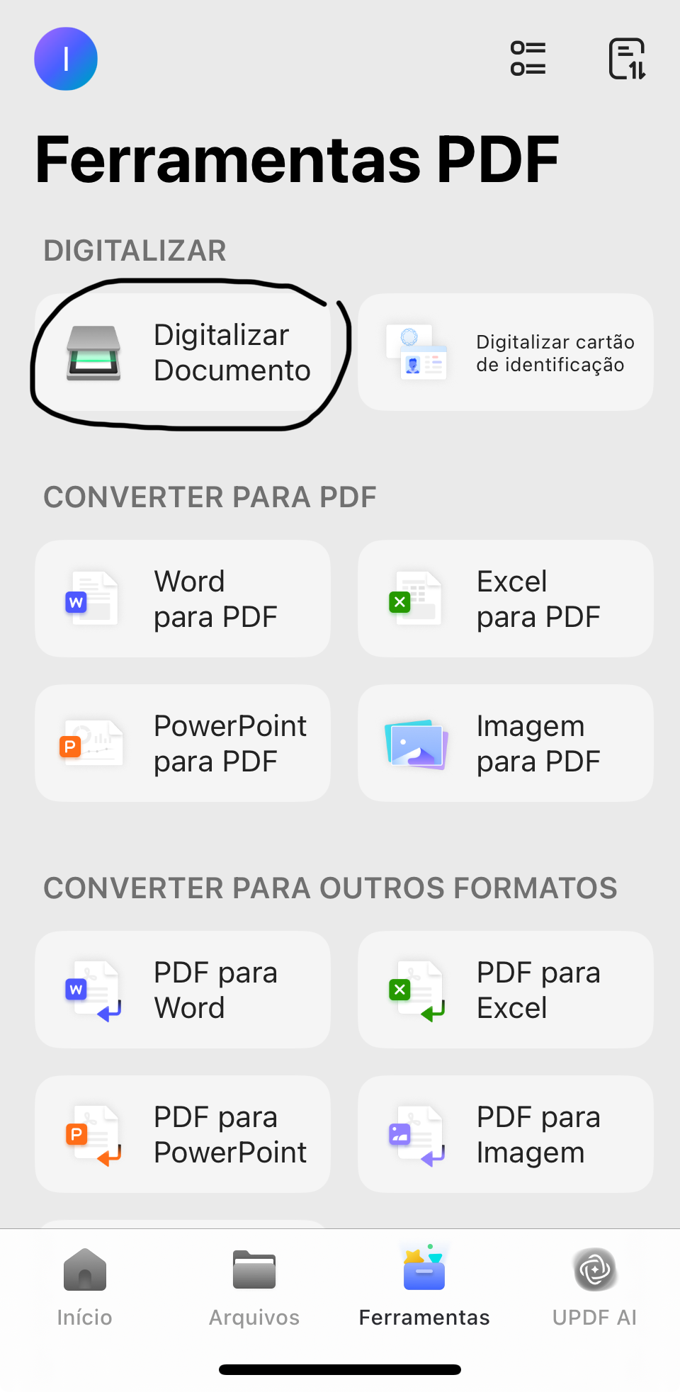 digitalizar documento