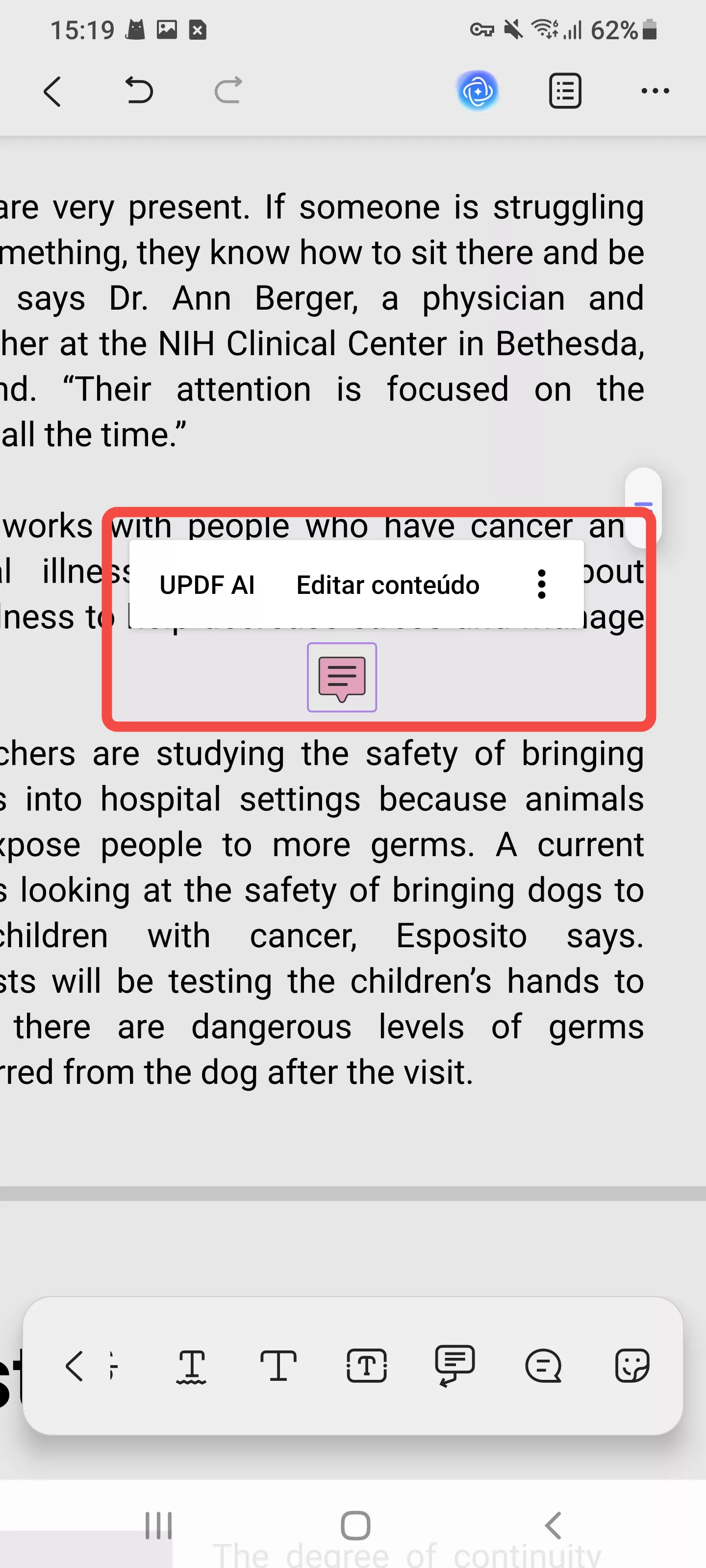 editar uma nota auto-adesiva