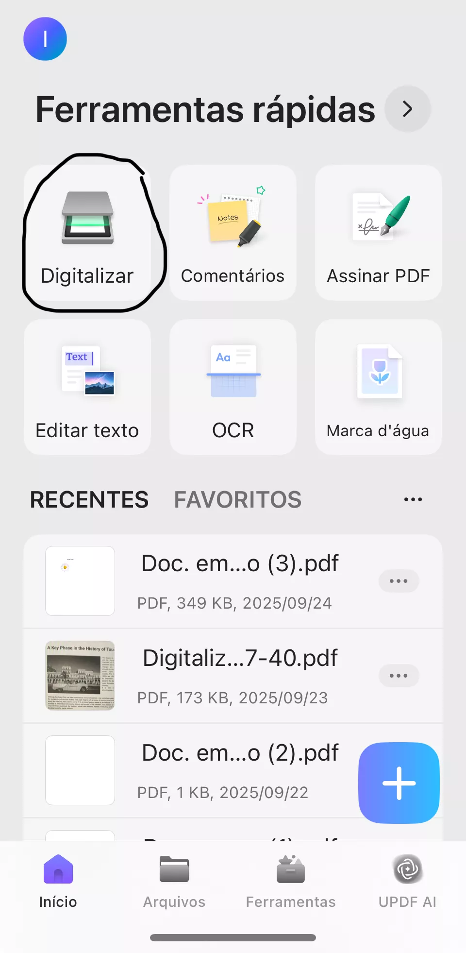 digitalizar documento