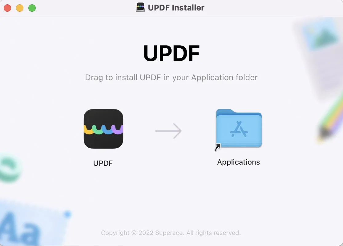 instalar o updf no mac