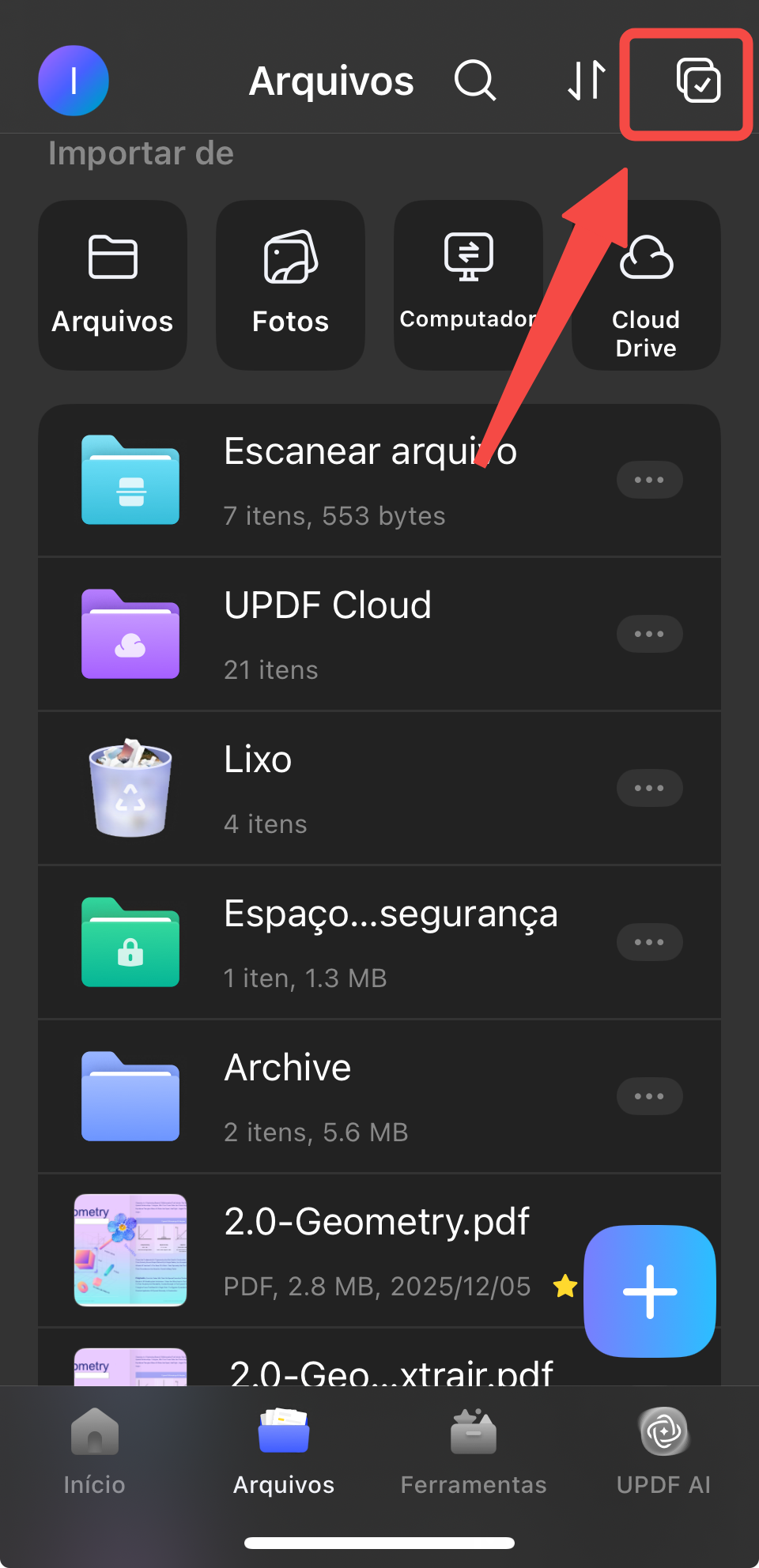 mover arquivos