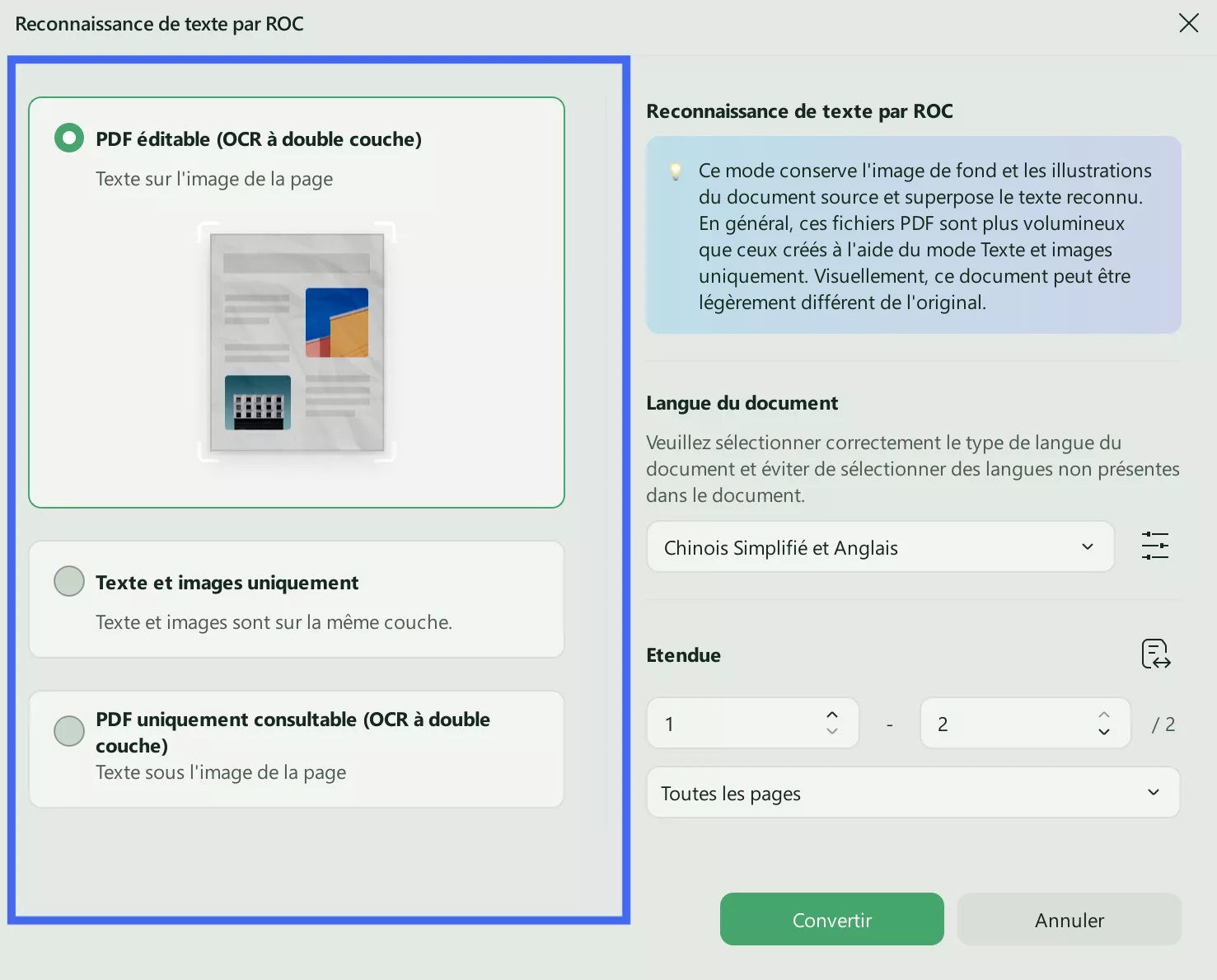 scanner un pdf