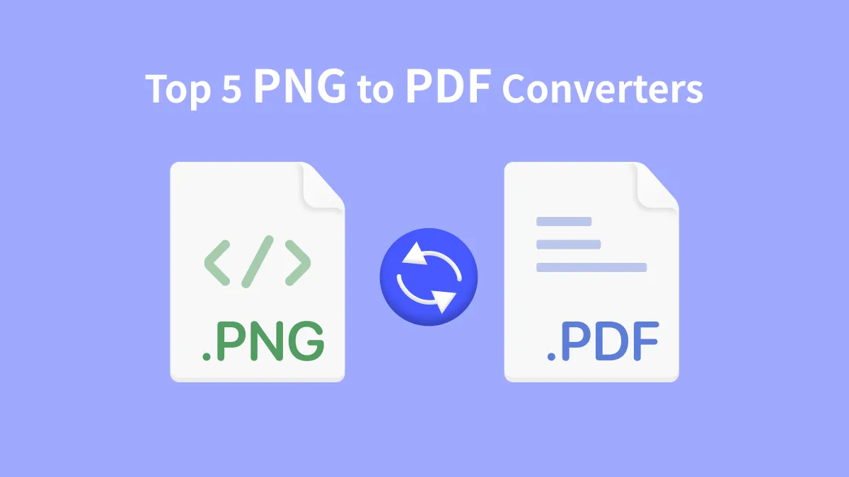 Top 5 PNG to PDF Converters With AI in 2024