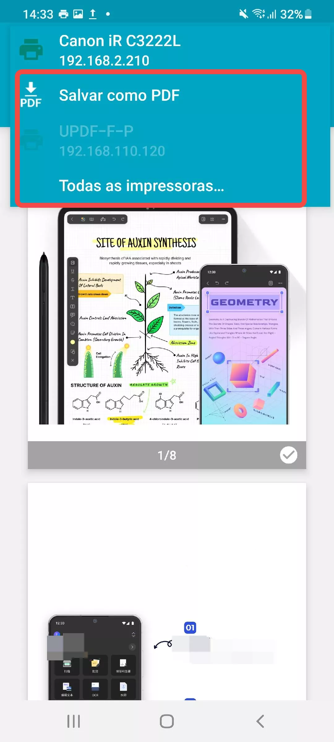 todas as impressoras