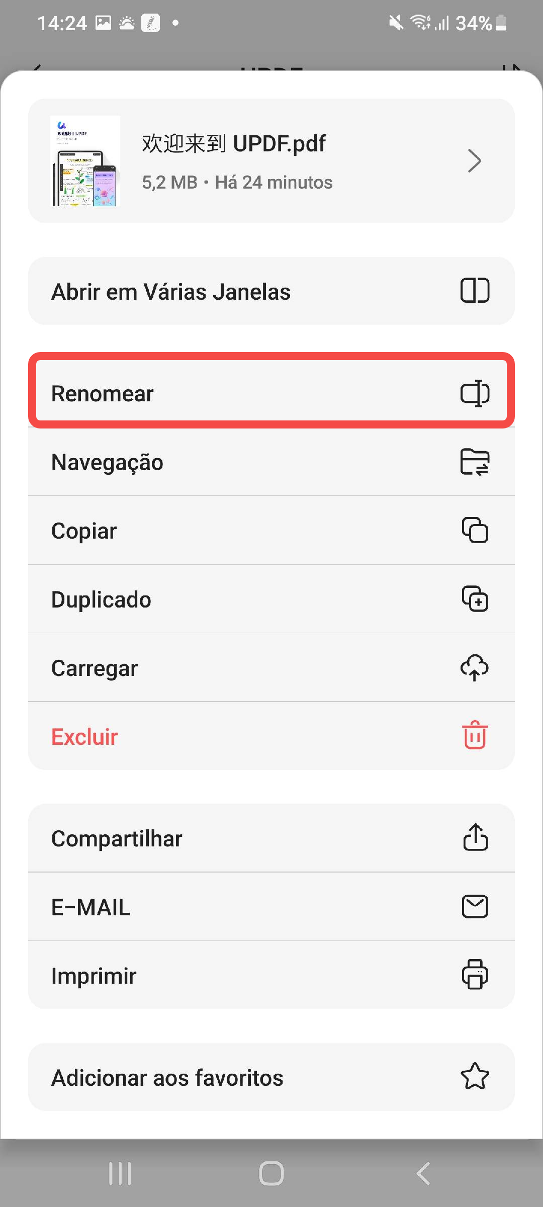 renomear pdfs