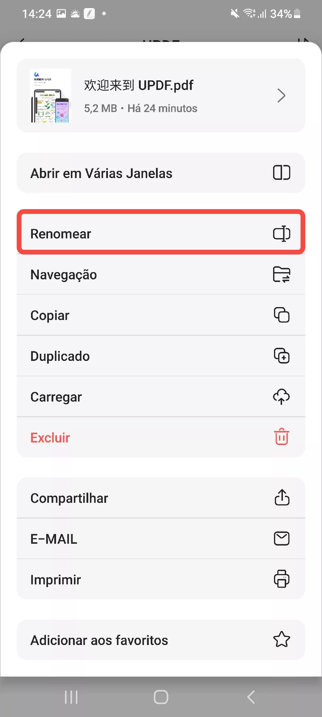 renomear pdfs