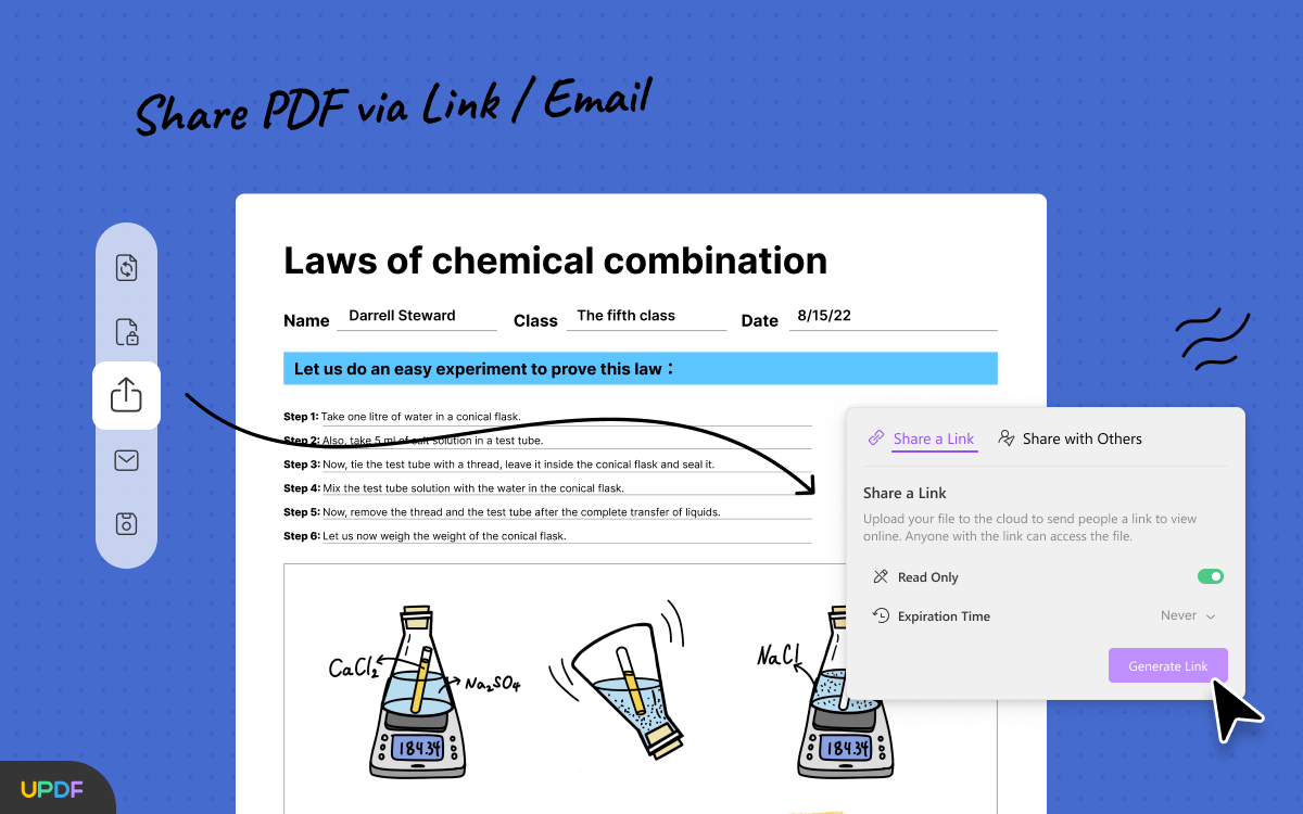 تحويل pdf الى رابط updf