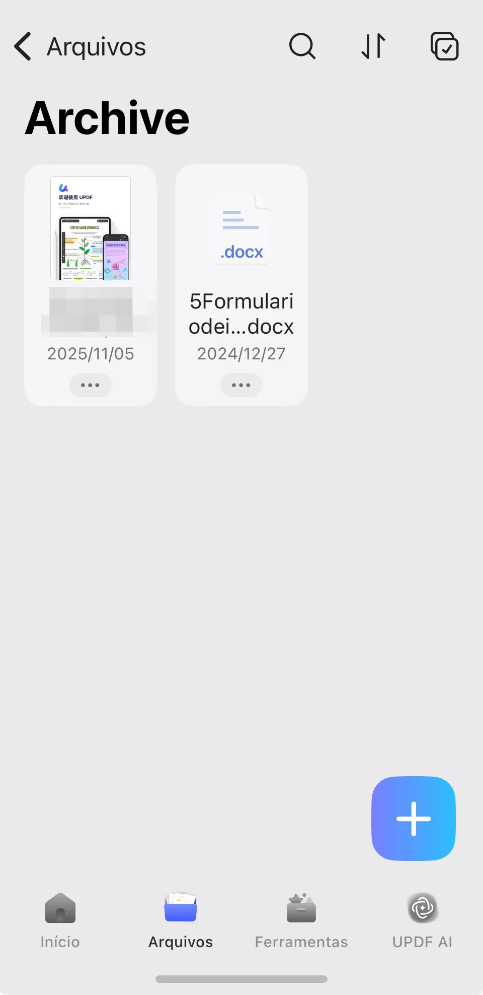 descompactar o arquivo zip