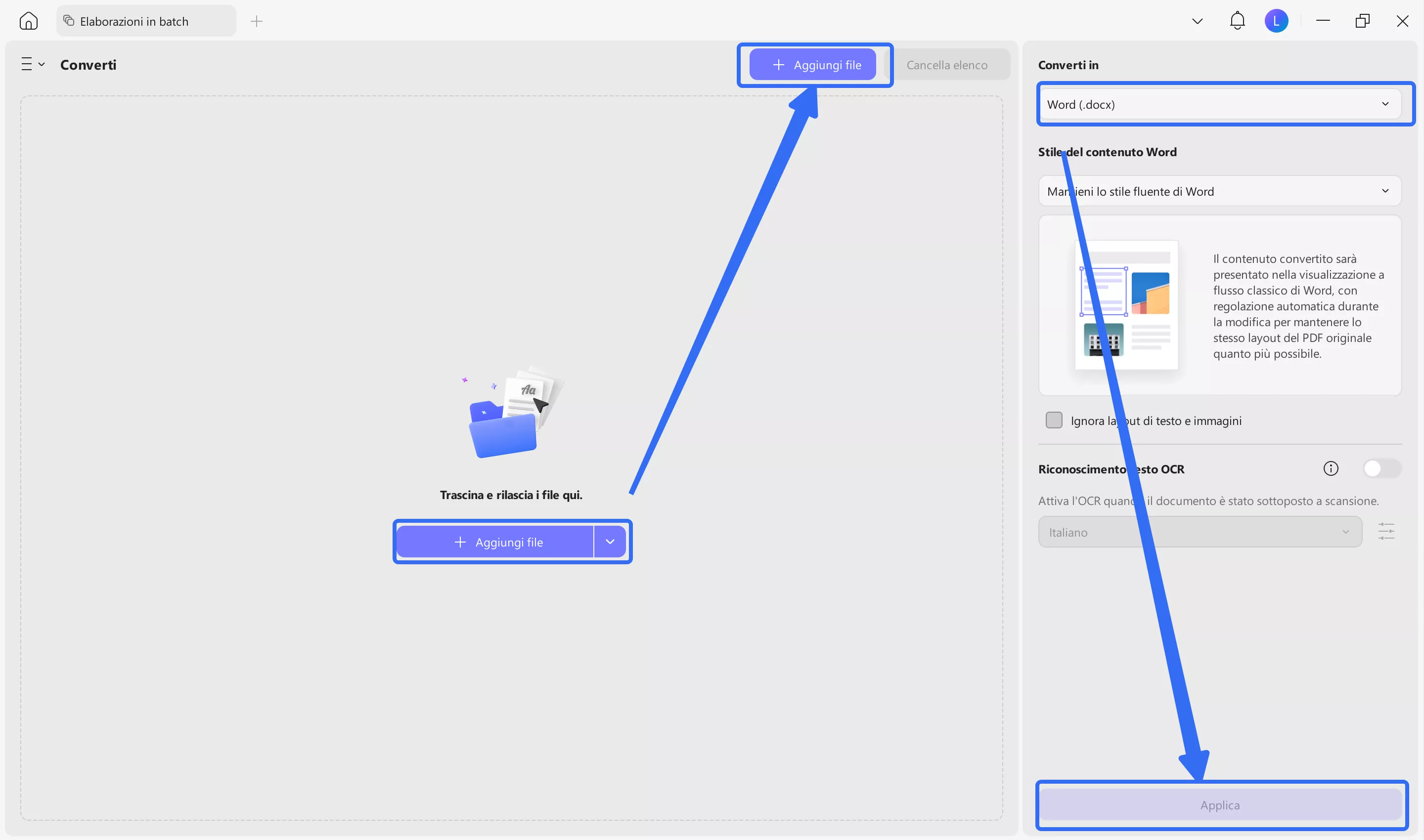 convert multiple pdf to word