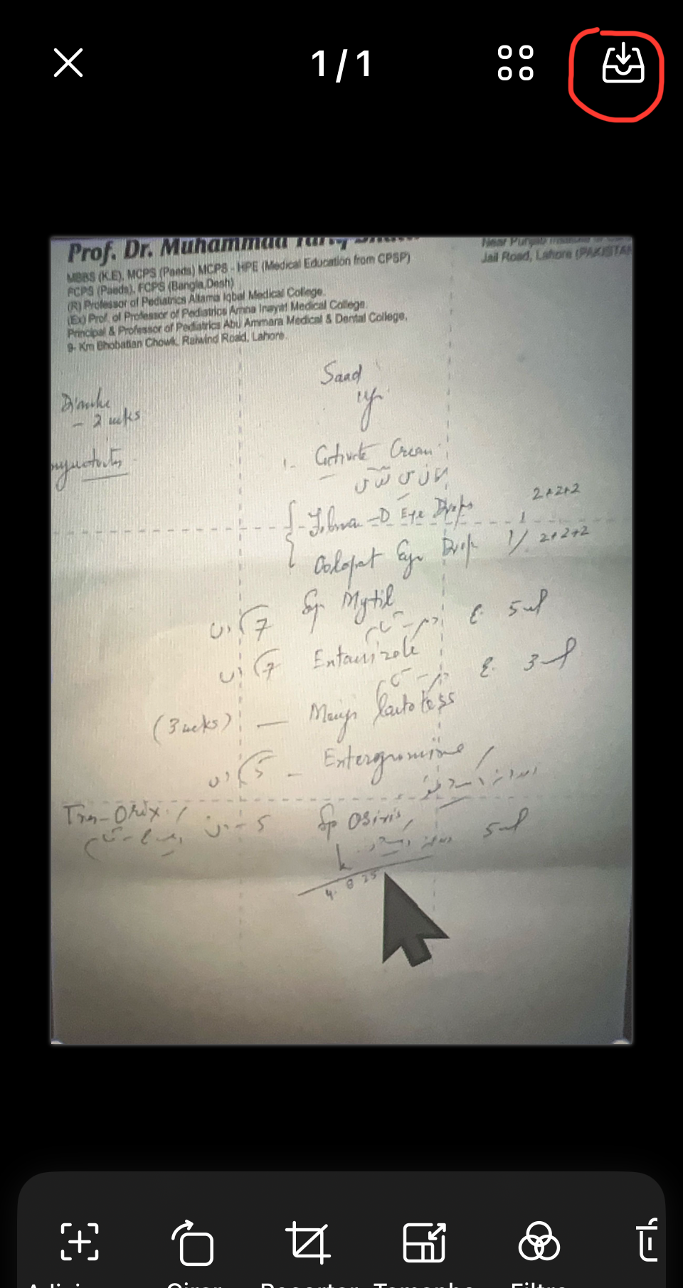 salvar o pdf