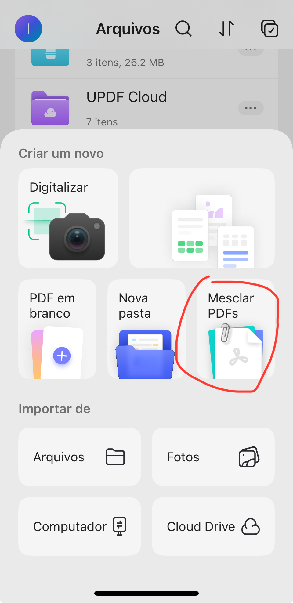 mesclar pdfs