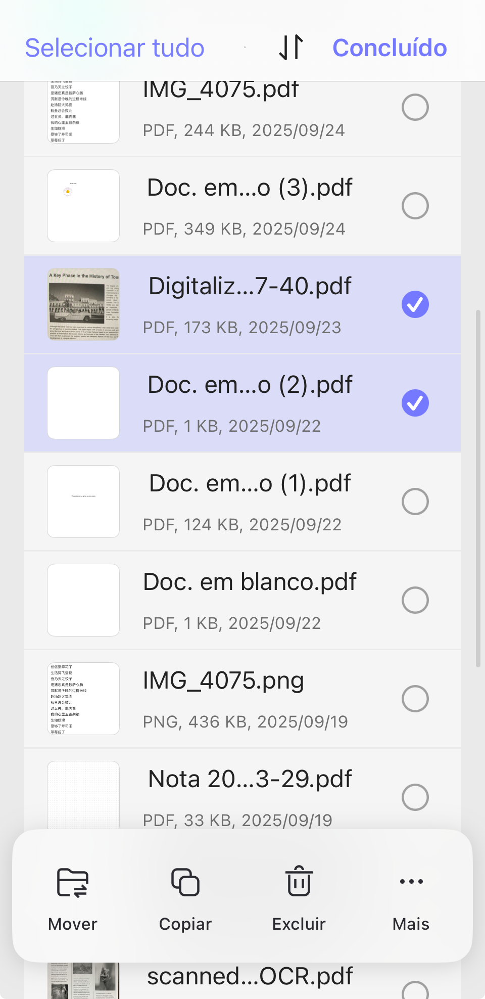converta várias fotos em pdf