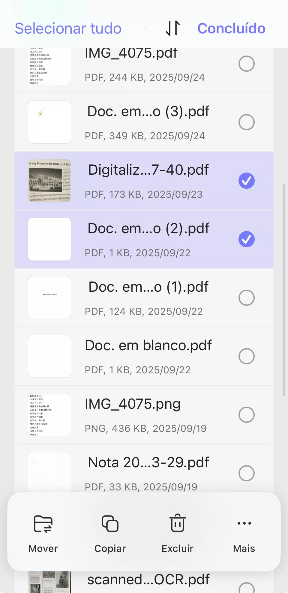 converta várias fotos em pdf