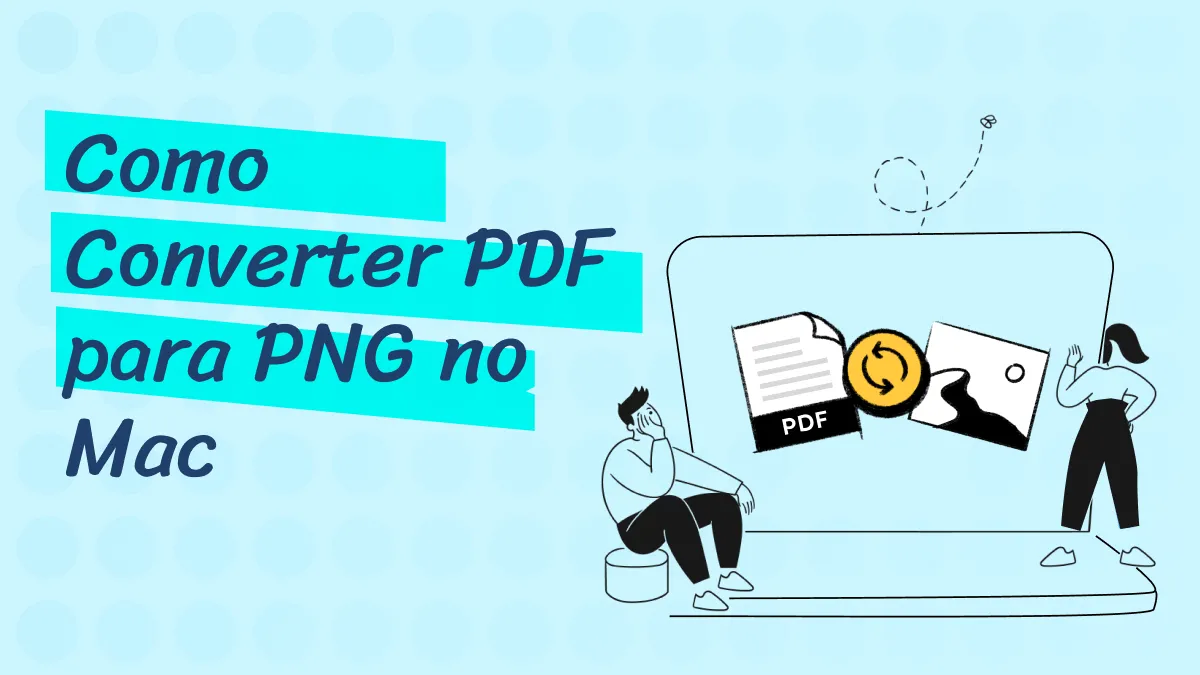Como Converter PDFs Para PNGs no Mac