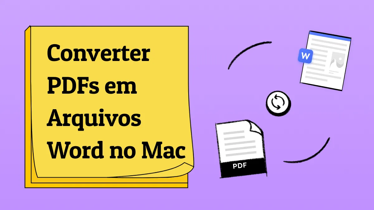 Como Converter PDF em Word no Mac com 4 Métodos (MacOS 14 Compatível)