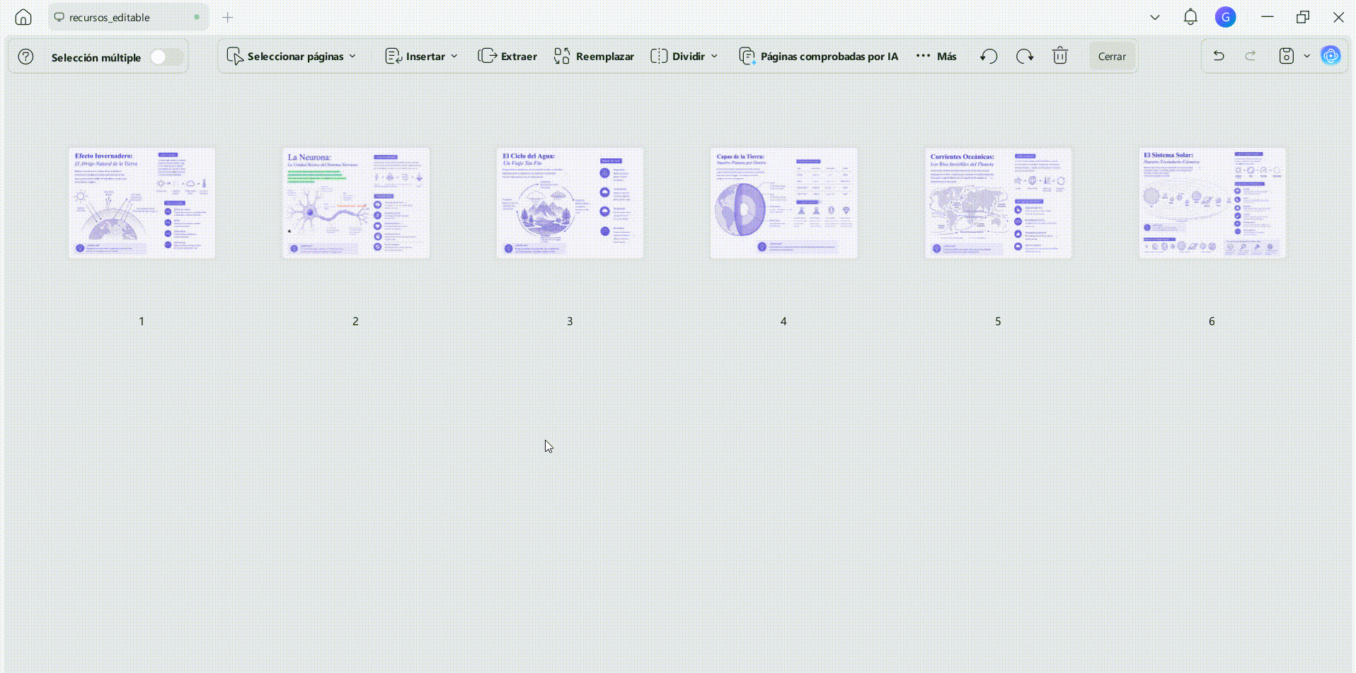 insertar páginas desde otro archivo PDF