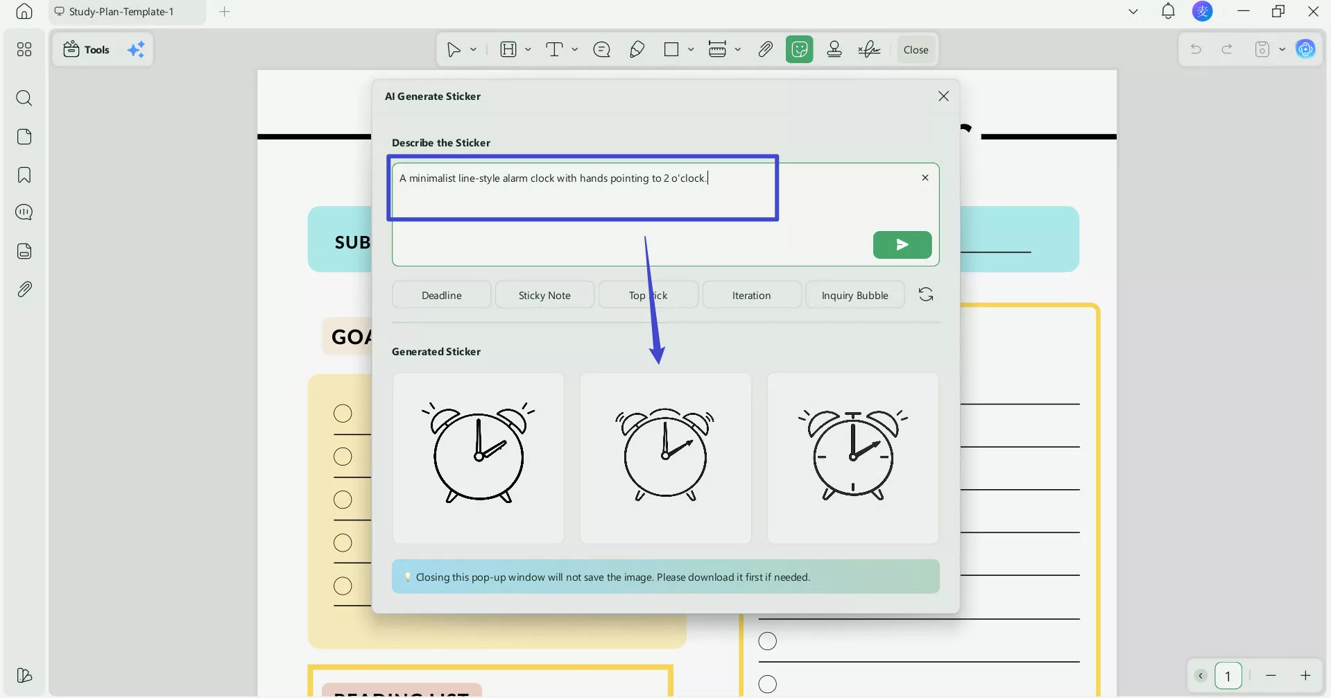 type your description