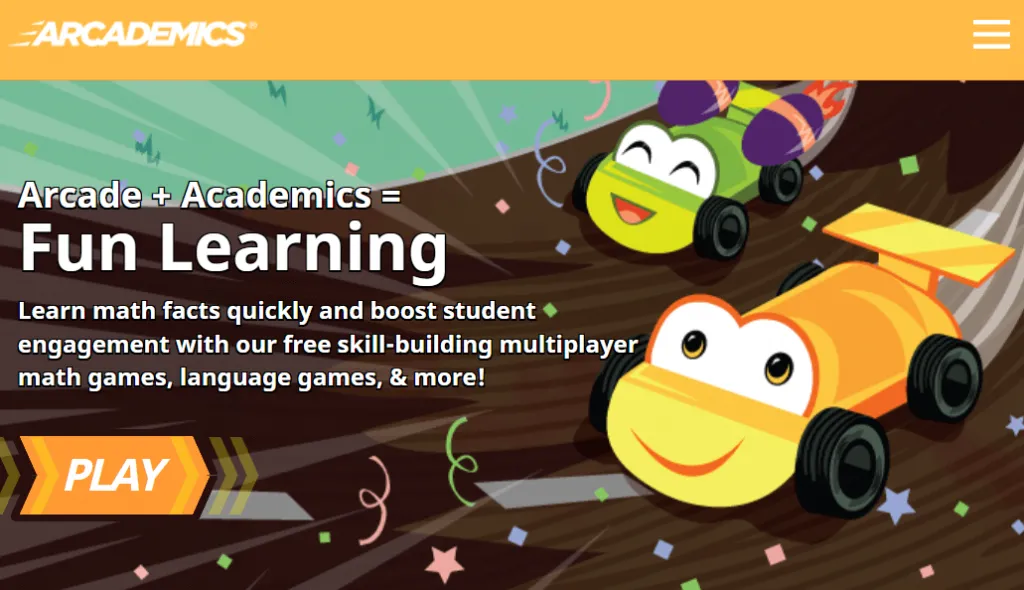 Arcademics - No.1 Learning Website for Elementary Students