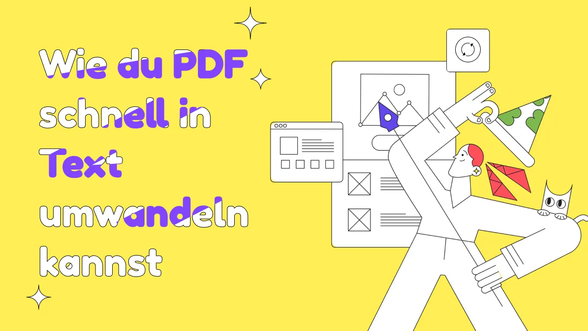 Wie kann man PDF schnell in Text umwandeln?