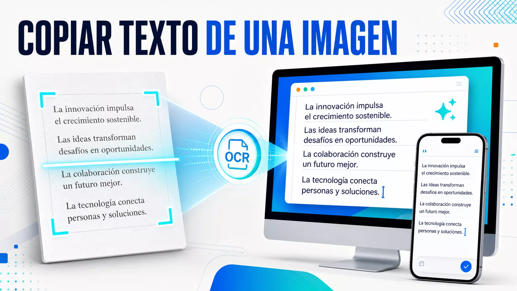 Convierte el texto de fotos y capturas en contenido editable(con UPDF, en móvil y online)