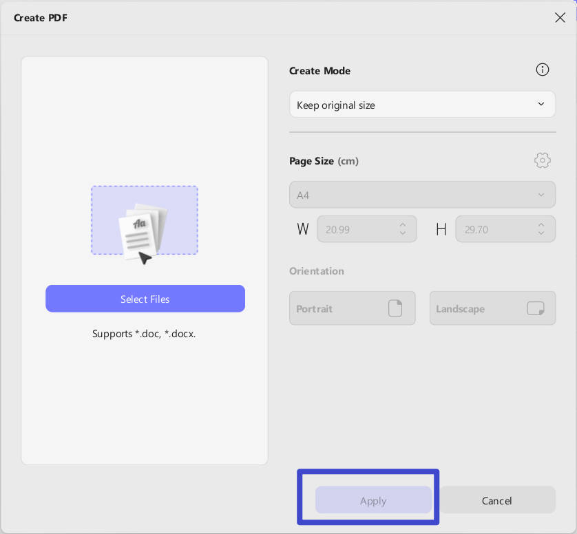 create pdf from word 2