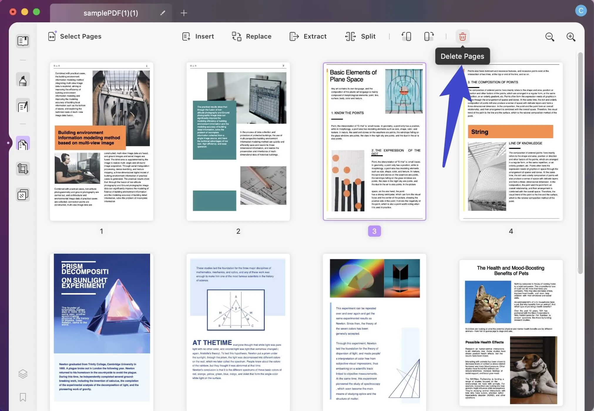 eliminar paginas pdf