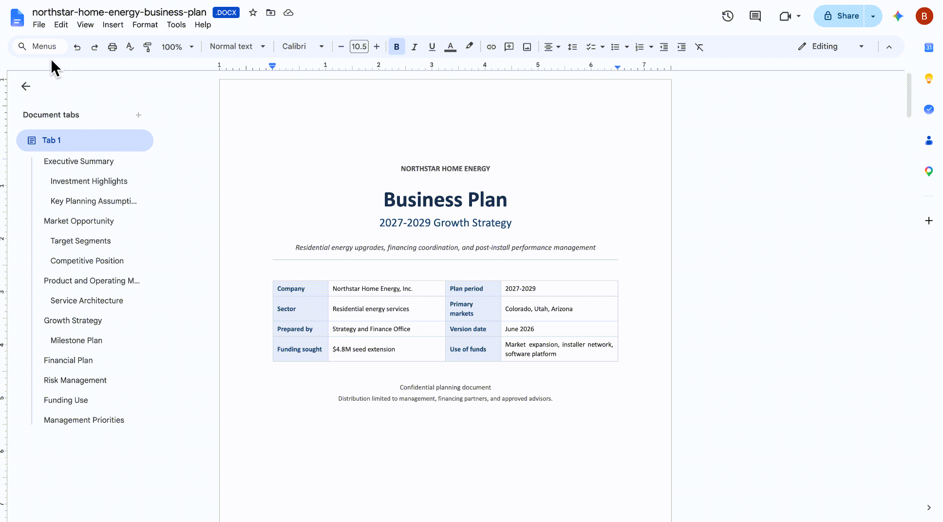 email google doc as pdf
