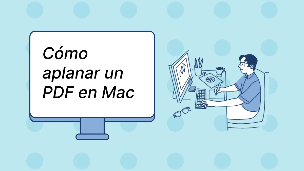 Cómo aplanar un PDF en Mac