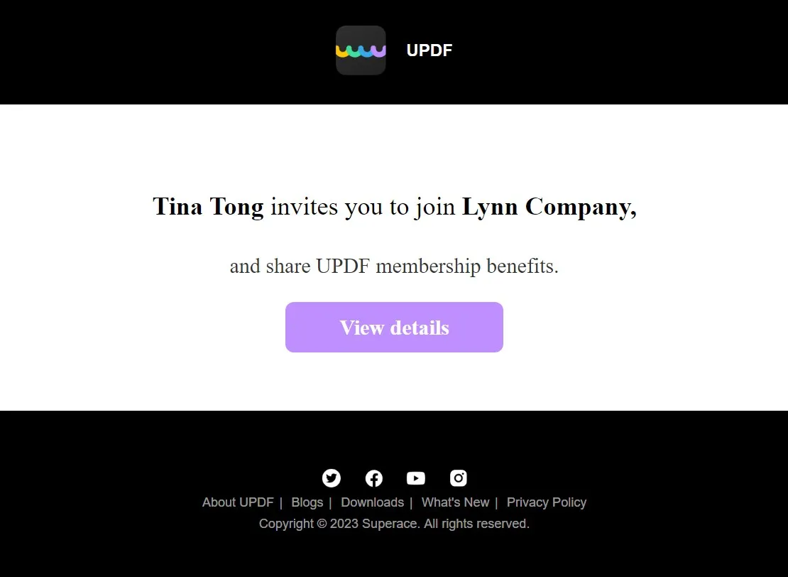 unirse a la empresa updf enterprise
