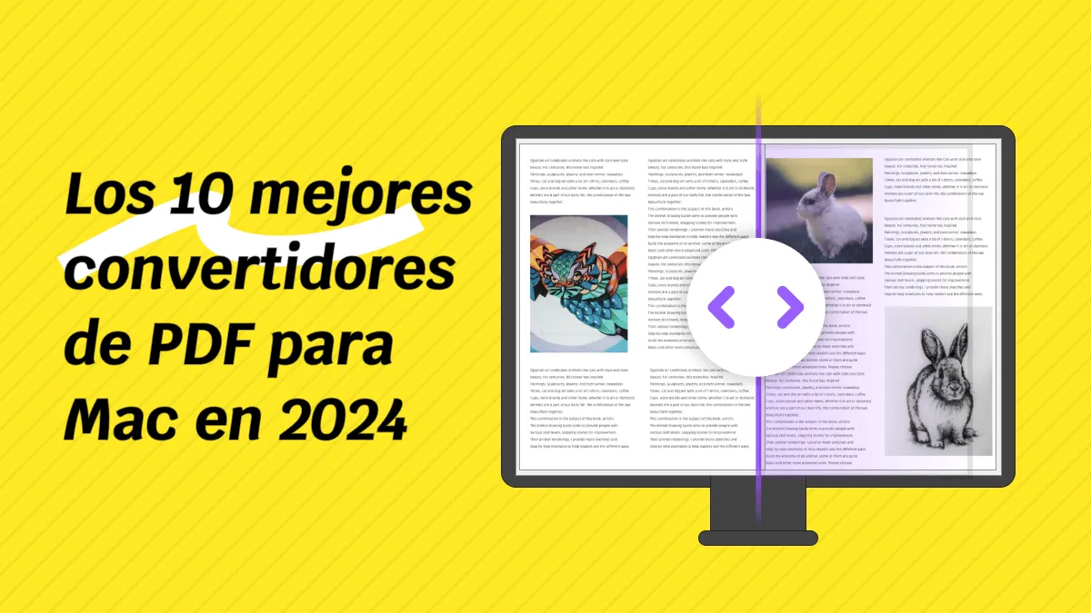 ¿Cuál es el mejor convertidor PDF para mac en 2024? Convertir PDF a diferentes formatos