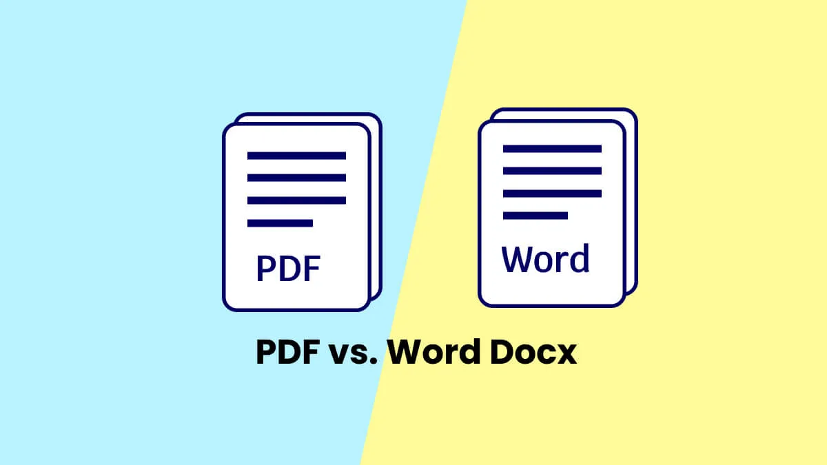 pdf vs word