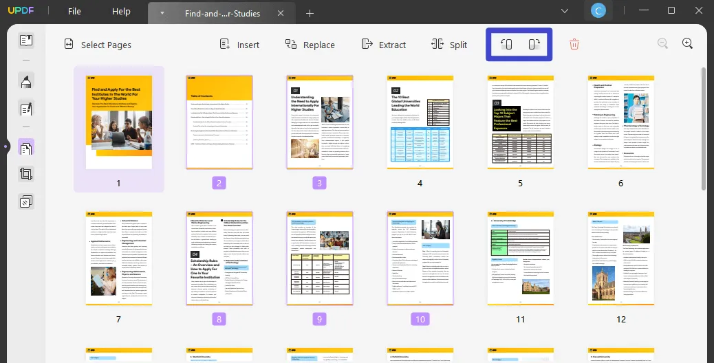 onenote 旋轉 pdf updf