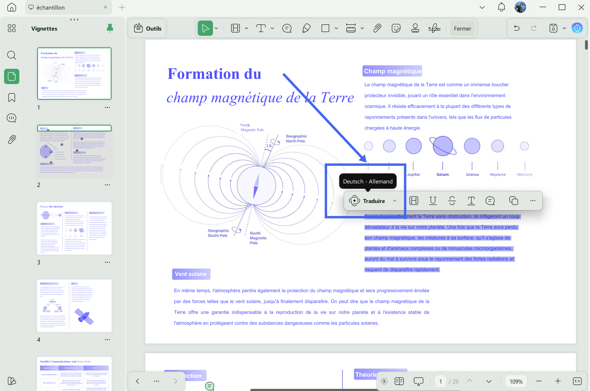 traduire pdf