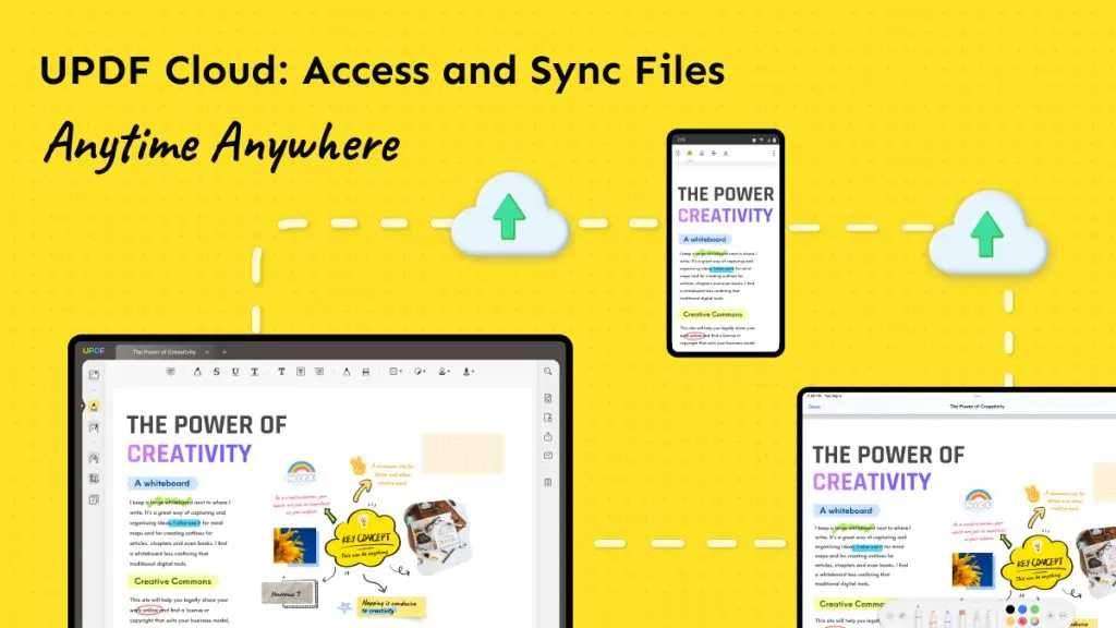 Use UPDF Cloud to hide PDF files on Mac