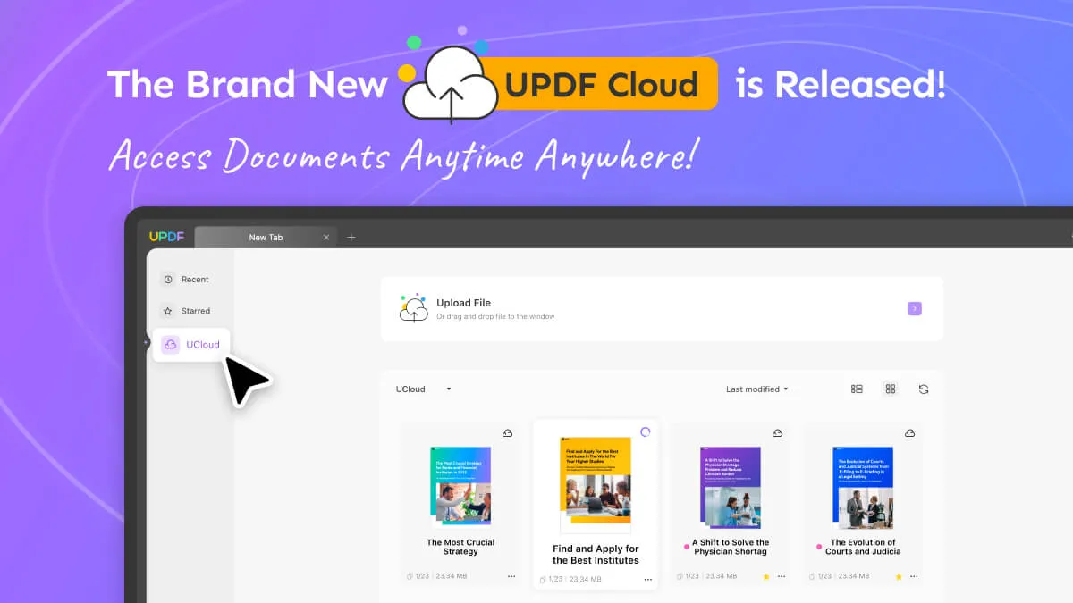 updf cloud is released