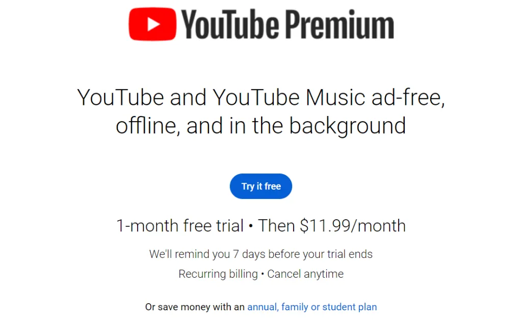 YouTube Premium