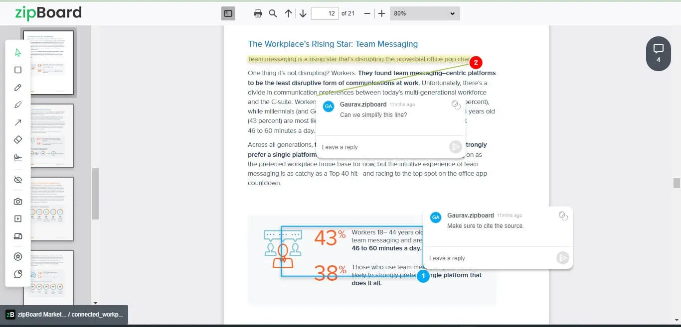 online pdf annotation tool zipboard