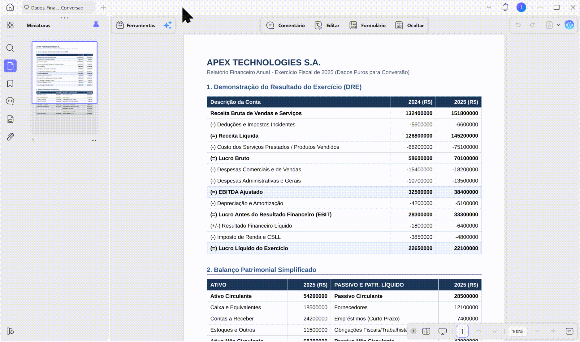 usar OCR para converter PDFs digitalizados em arquivos Excel editáveis