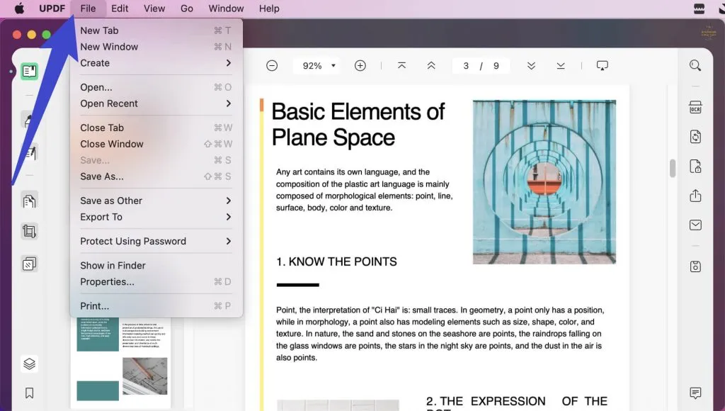 how to create a file 