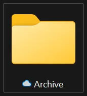 archive digital files