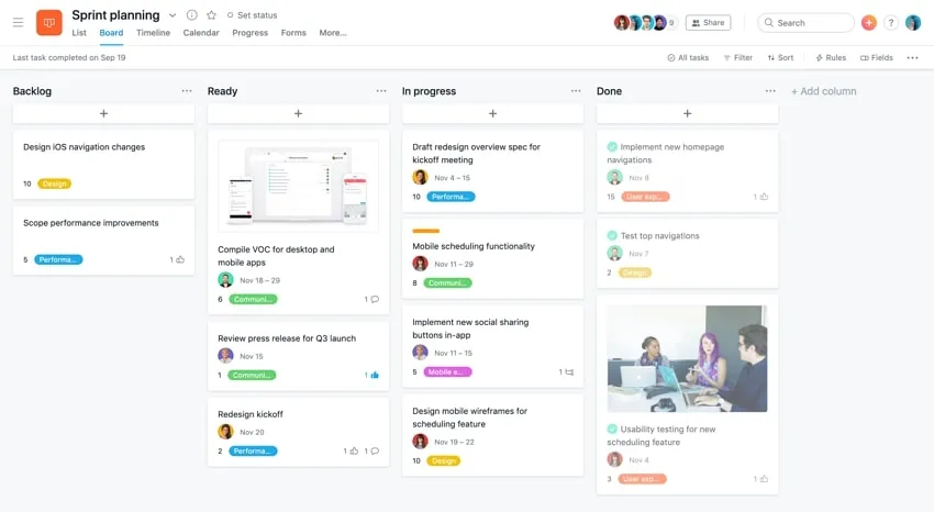 task management tools asana