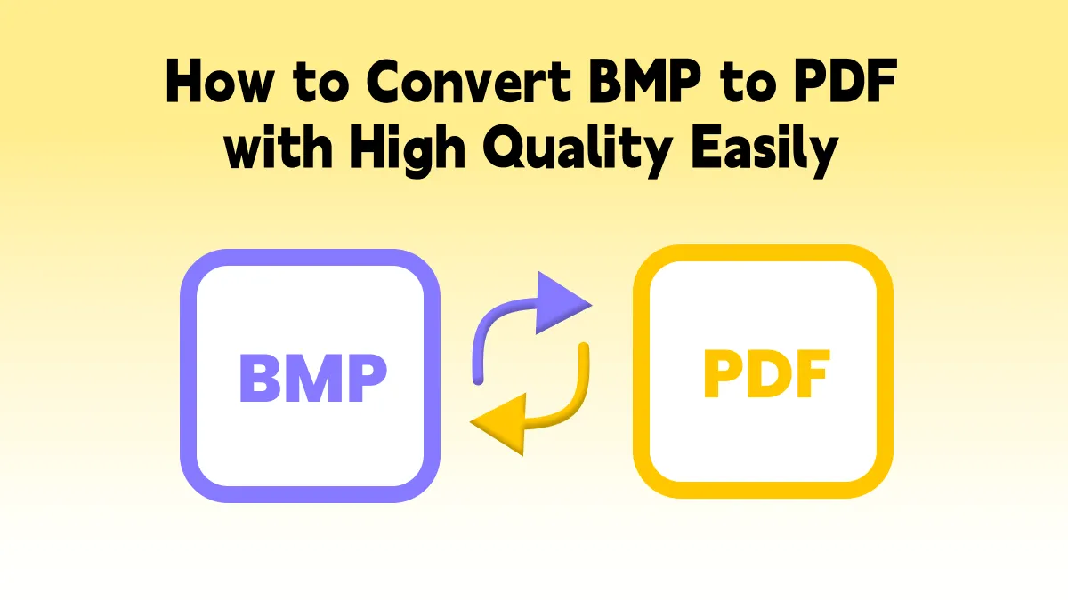 Um Método Poderoso para Converter BMP em PDF
