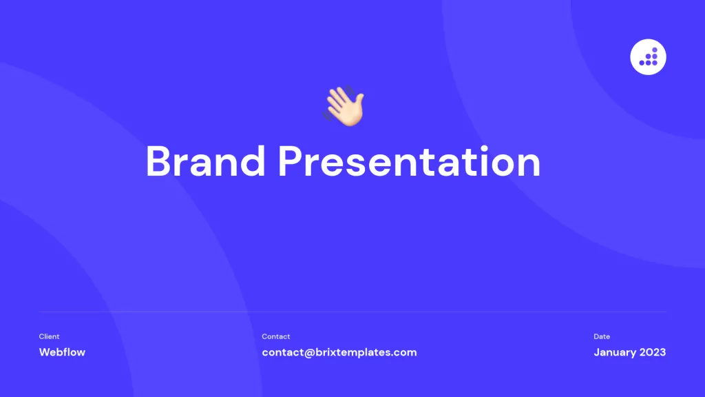 brand presentation