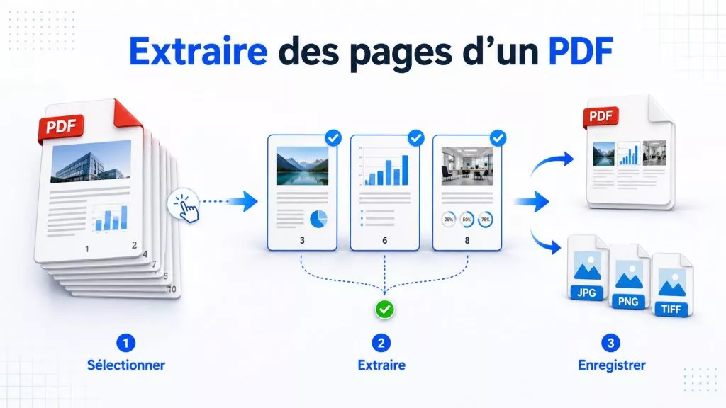 Extraire des pages d’un PDF avec UPDF : sélectionner, extraire et enregistrer les pages utiles