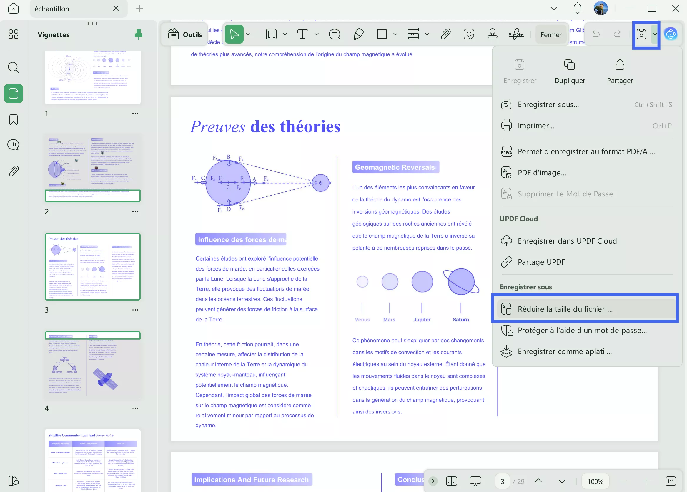 redimensionner un PDF Mac