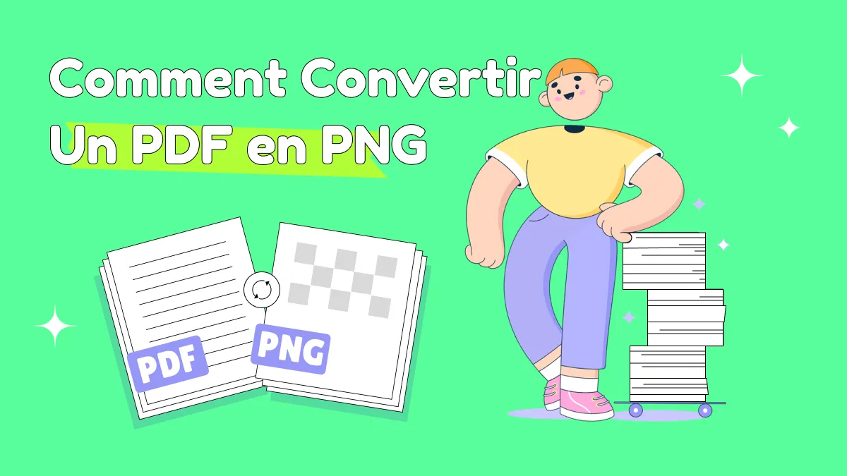 Comment convertir des PDF en PNG avec une haute qualité