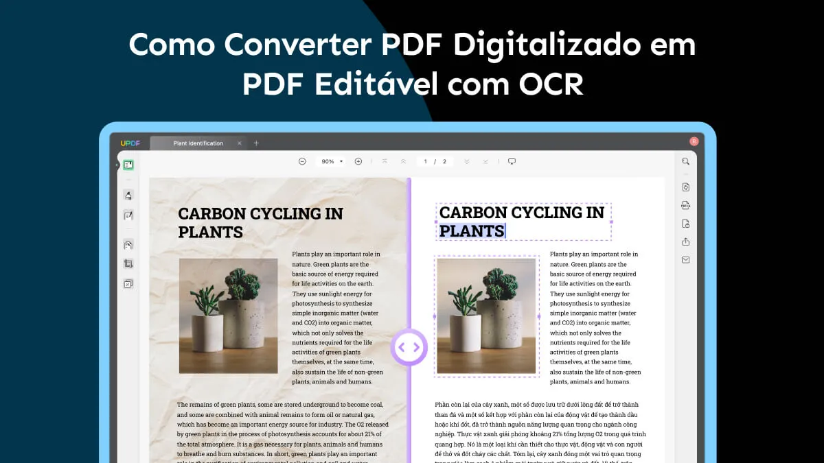 Como Converter PDF Digitalizado em PDF Editável com OCR - 3 Métodos Explicados