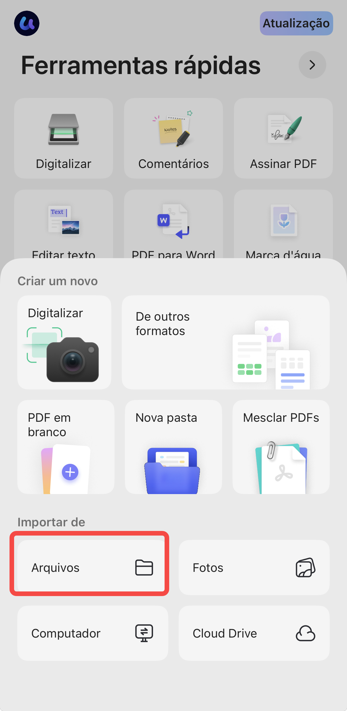 converter pdf em excel no celular